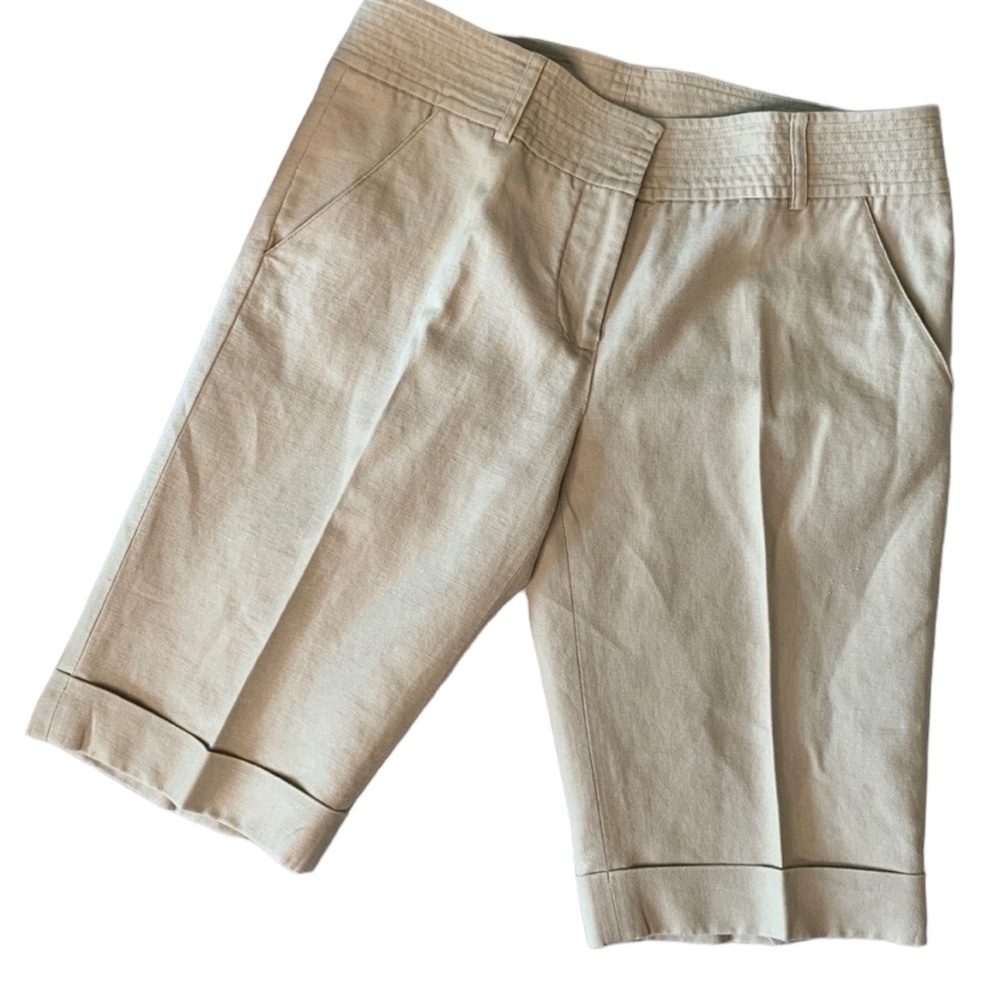 DVF Khaki Bermuda Shorts